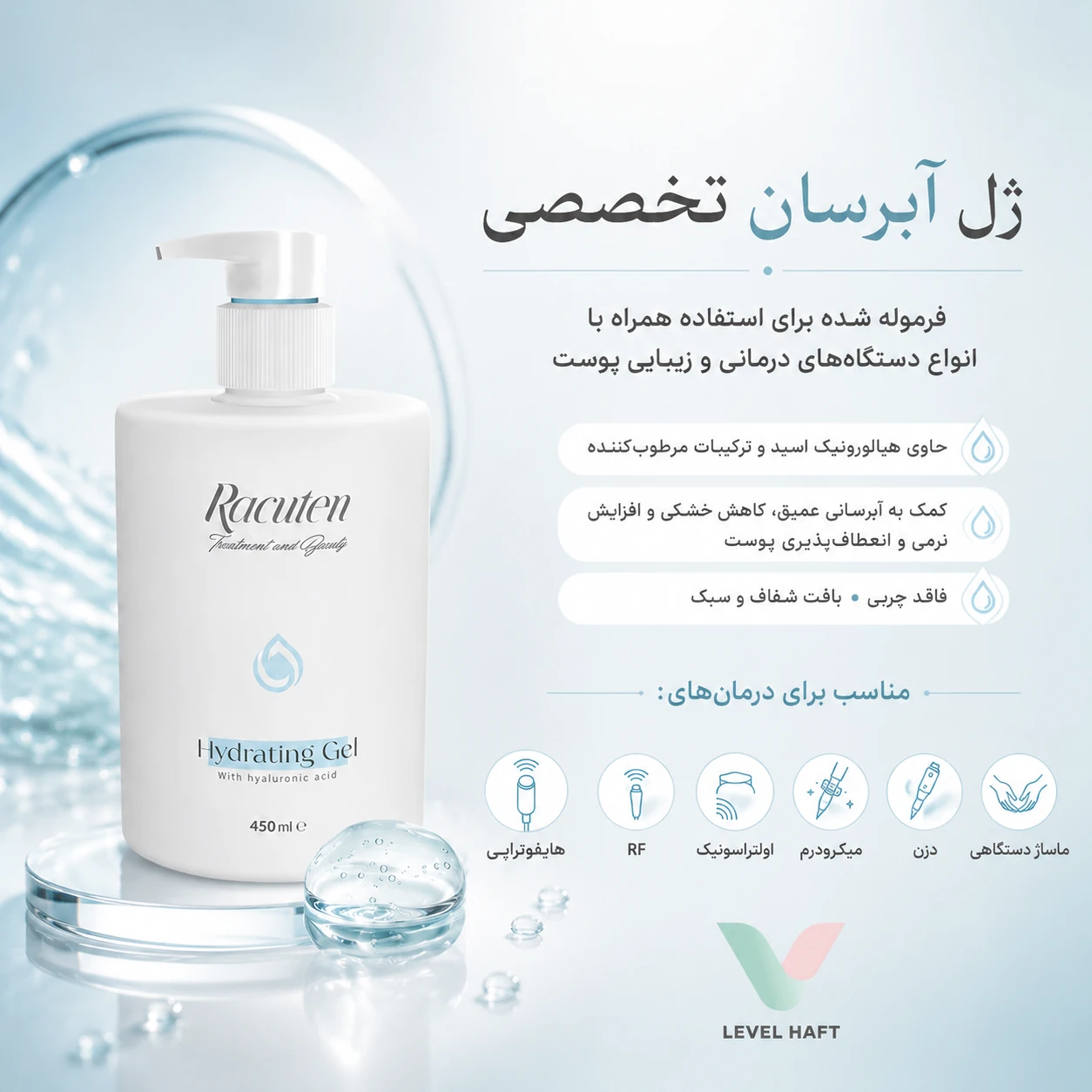 ژل هیدرودرمی راکوتن
